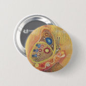 Mooie Vlinder Kunst Ronde Badge Button 5,7 Cm (Voorkant /achterkant)