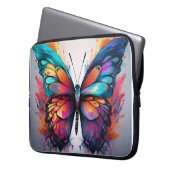 Mooie vlinder laptop sleeve (Voorkant Links)