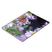 Mooie vlinder op de vloer notitieboek (Linkerzijde)