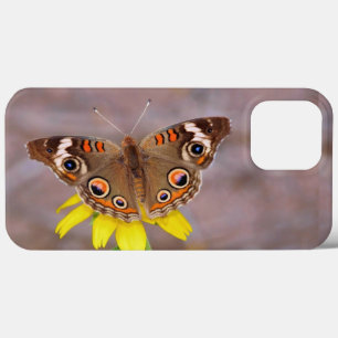 Mooie vlinder op gele bloem iPhone 13 pro max hoesje