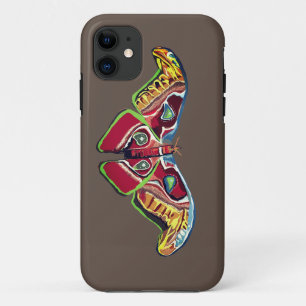Mooie vlinderkunst iPhone 11 hoesje