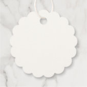 Mooie Vlinders Bloemen Bruidsmeisjes Borrel Bedankjes Labels (Achterkant)