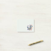 Mooie Vlinders en Bloemen Post-it® Notes (Op bureau)