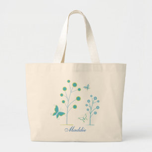 Mooie Vlinders Grote Tote Bag