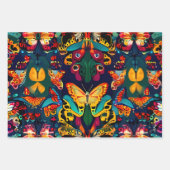 Mooie Vlinders   Inpakpapier Vel (Voorkant 3)