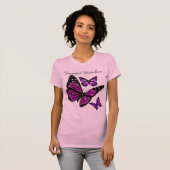 Mooie vlinders T-shirt (Voorkant volledig)