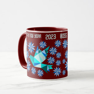 MOOIE VOGEL NIEUWJAARSMOK AS GESCHENK VOOR BAAS 20 MOK