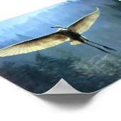 mooie vogel poster (Hoek)