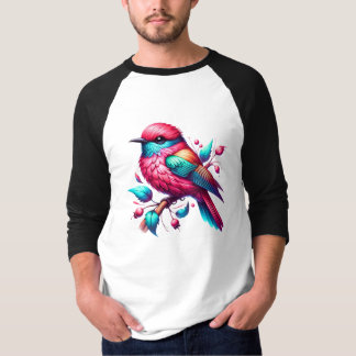 mooie vogel t-shirt