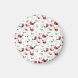 Mooie vogel thema cadeau, gedesigned magneet