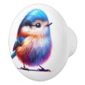 Mooie vogels keramische knop (Rechts)