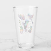 Mooie vogels voor vogelovers glas (Achterkant)