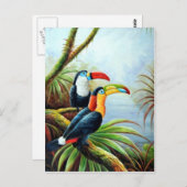 mooie vogelsoorten briefkaart 02 (Voorkant / Achterkant)