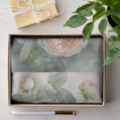 Mooie, volledig roze Kool Rozen Tissuepapier (Geschenk)