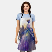 Mooie vrouw | Abstract sprookjesprinses Schort (Gedragen)