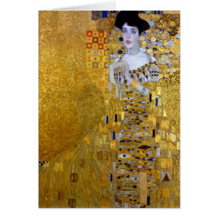 Mooie vrouw in Gold Gustav Klimt