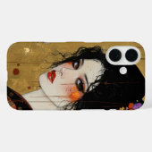 Mooie vrouw in Kimono Case-Mate iPhone Case (Achterkant (horizontaal))