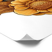 Mooie vrouw met Boxer Mom & Pup Poster (Hoek)