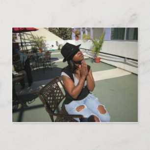 Mooie vrouwen briefkaart