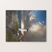Mooie vuurtoren boven de oceaan puzzel (Horizontaal)
