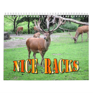 Mooie wandagenda voor racks kalender