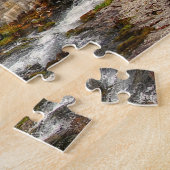Mooie wandelvloeren, bomen en bergen legpuzzel (Zijkant)