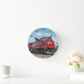 Mooie wandklok ronde klok (Huis)