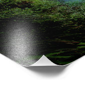 Mooie waterHerfst Foto Afdruk (Hoek)