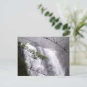 Mooie waterval briefkaart (Staand voorkant)