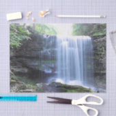 Mooie waterval in de Natuur Tissuepapier (Craft)