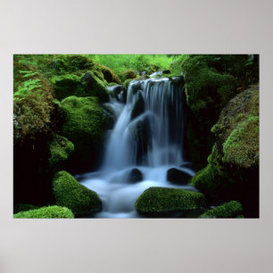Mooie waterval poster