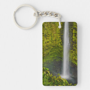 Mooie Watervallen en Cascades Overvloedig Sleutelhanger