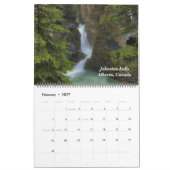 Mooie watervallen kalender (Feb 2027)