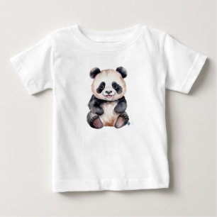Mooie waterverf baby panda