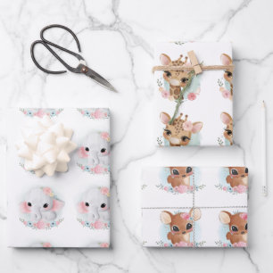 Mooie Waterverf baby zonder zeewier Inpakpapier Vel