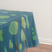 Mooie Waterverf bomen Tafelkleed (Voorbeeld)
