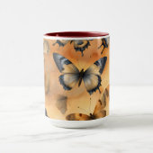 Mooie Waterverf Butterflies Mok (Midden)