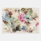 Mooie Waterverf  Design Inpakpapier Vel (Voorkant 2)