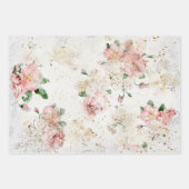 Mooie Waterverf  Design Inpakpapier Vel (Voorkant)