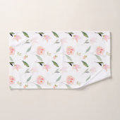 Mooie Waterverf Floral Bad Handdoek (Handdoek)