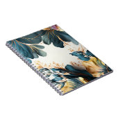 Mooie waterverf florale notitieboek (Rechterzijde)