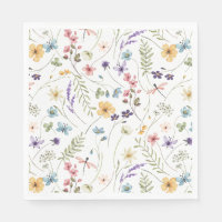 Mooie Waterverf Flowers en Vlinders