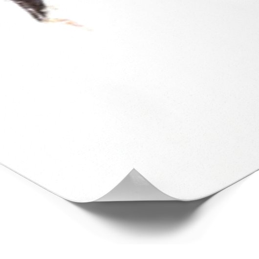 Mooie Waterverf Franse Bulldog Poster (Hoek)