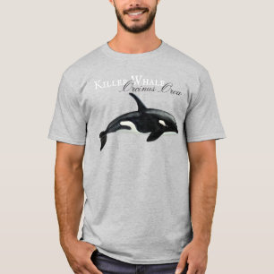 Mooie Waterverf Killer Whale, Orcinus Orca T-shirt