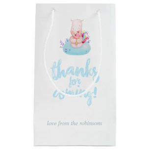 Mooie Waterverf Neushoorn Eenhoorn Baby Jongen Sho Klein Cadeauzakje