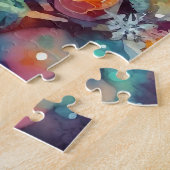 Mooie Waterverf Notenkraker Legpuzzel (Zijkant)