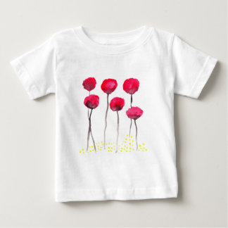 Mooie waterverf poppies