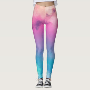Mooie Waterverf rook Leggings