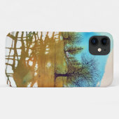 Mooie Waterverf van bomen Case-Mate iPhone Case (Achterkant (horizontaal))