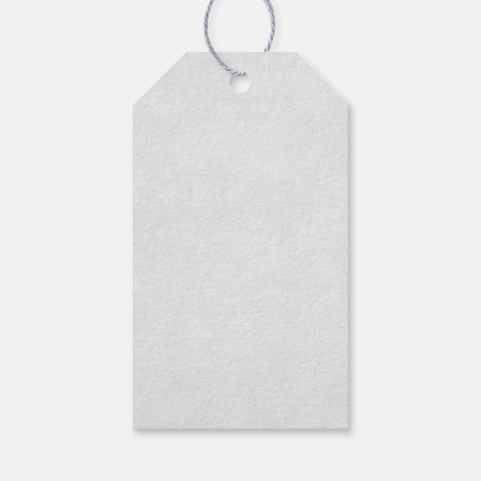 Mooie Waterverf van Leopard Head Hartelijk dank Cadeaulabel (Achterkant)